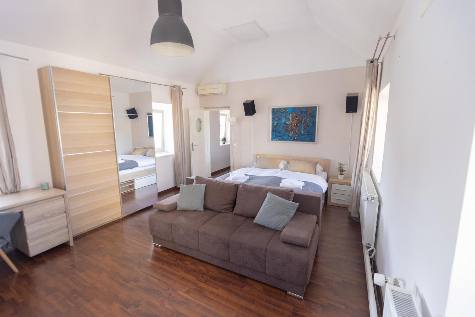 Bridge Apartments Λιουμπλιάνα Δωμάτιο φωτογραφία